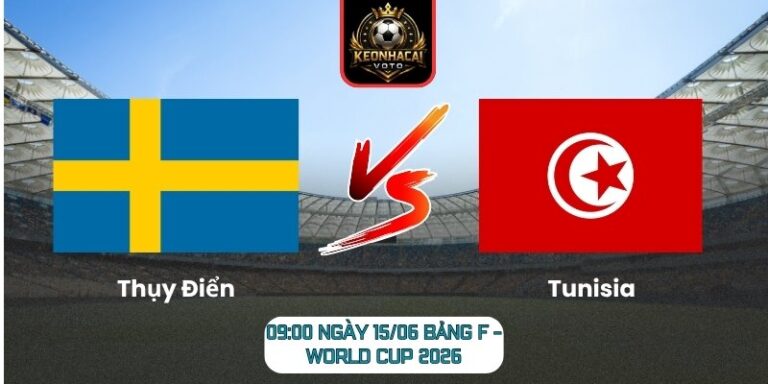 Thụy Điển vs Tunisia